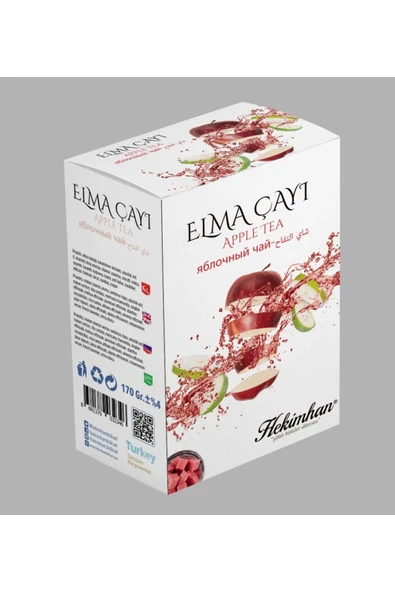ELMALI C VİTAMİNLİ KÜP ÇAY 150 GR ürün görseli 1