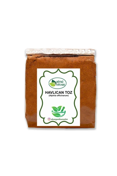 Nk Organik Havlıcan Toz (Alpinia officinarum) 250gr - 1