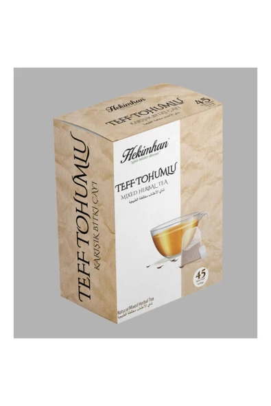 TEFF TOHUMLU KARIŞIK ÇAY (45'li Süzen Poşet) ürün görseli 1