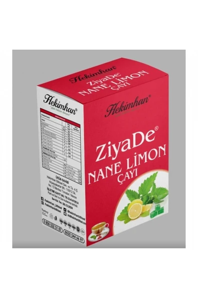 ZİYADE NANE LİMON ÇAYI 170 GR ürün görseli