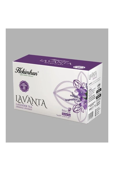 LAVANTA ÇAYI Doğal 20 Süzen Poşet ürün görseli 1