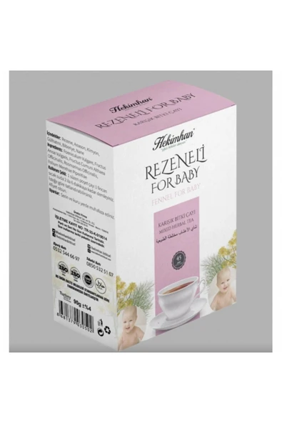 REZENELİ FOR BABY KARIŞIK ÇAY SÜZEN POŞET 45'Lİ ürün görseli