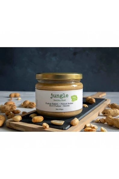 Katkısız Fıstık Ezmesi Sade Pürüzsüz (Smooth) 280gr ürün görseli 1