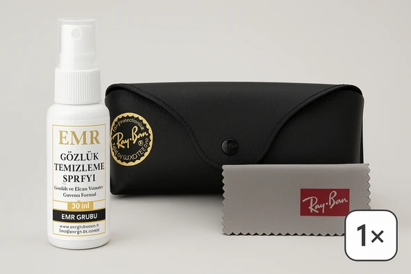 Ray-Ban Orijinal Siyah Gözlük Kılıfı - 1
