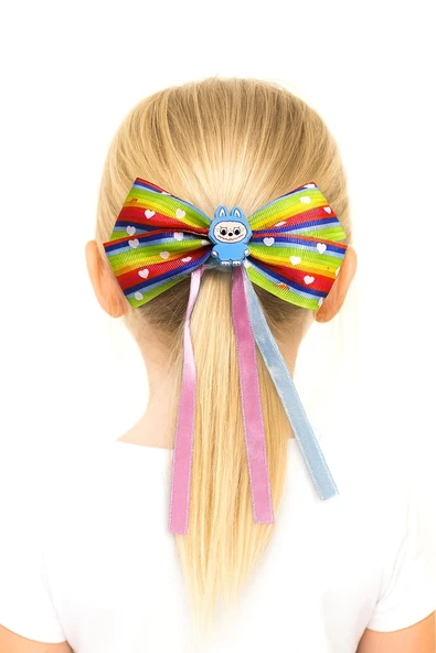 Labubu Çocuk Toka - Resim 6