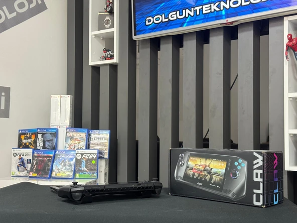 MSI CLAW A1M-088TR Intel Core Ultra 7 155H 16GB RAM 512GB SSD Windows 11 Home 7" FHD 120Hz El Oyun Bilgisayarı (İKİNCİ EL) - 5