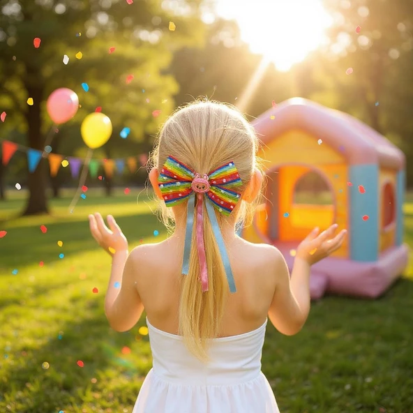 Labubu Çocuk Toka - Resim 2