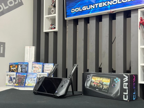 MSI CLAW A1M-088TR Intel Core Ultra 7 155H 16GB RAM 512GB SSD Windows 11 Home 7" FHD 120Hz El Oyun Bilgisayarı (İKİNCİ EL) - 3