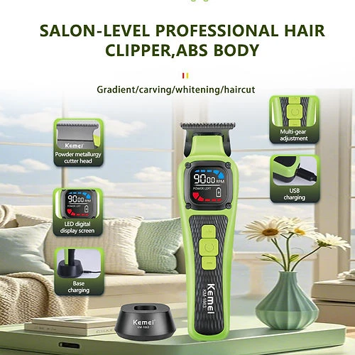 Kemei KM-1863 Profesyonel Saç Kesim Makinası - 2