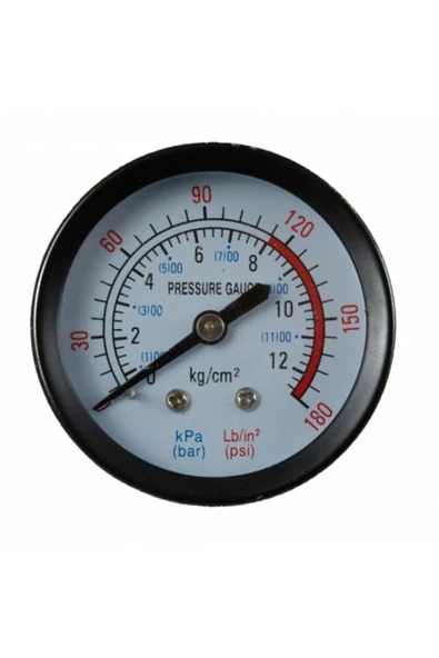 PG-P50 Kompresör Manometre 12 bar, Çap: 50 mm - Resim 2