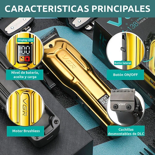 VGR V-138 BLDC Bıçaklı Saç Kesme Makinesi - 3