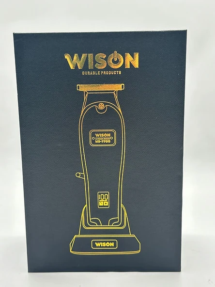 2 Yıl Wison W-Power Serisi WS-7500 Profesyonel Sıfıra Yakın Kesim Ense-Sakal Çizim Tıraş Makinesi I - 3