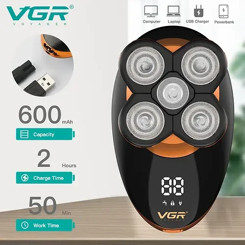 Premium VGR V-316 Tıraş Makinesi 5'i 1 Arada - Resim 2