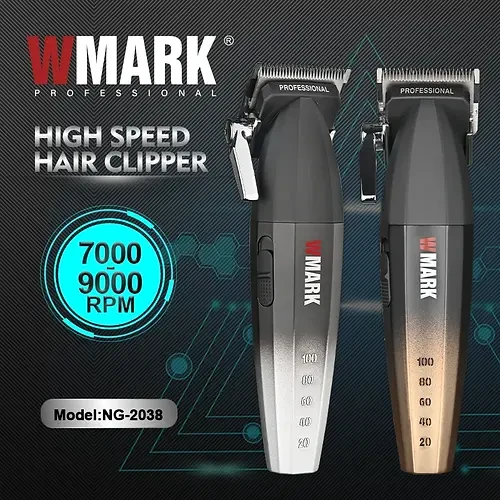 WMARK NG-2038 profesyonel şarj edilebilir saç kesme saç kesme makinesi - 2