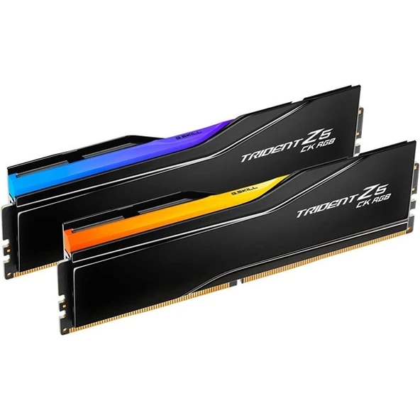 GSKILL 48GB (2X 24GB) DDR5 8400MHZ CL40 RGB DUAL KIT CUDIMM PC RAM TRIDEND Z5 CK F5-8400C4052G24GX2-TZ5CRK - Resim 2