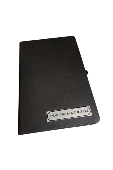 Özcan Tasarım Kişiye Özel Ajanda - Tarihsiz İsimli Ajanda ürün görseli