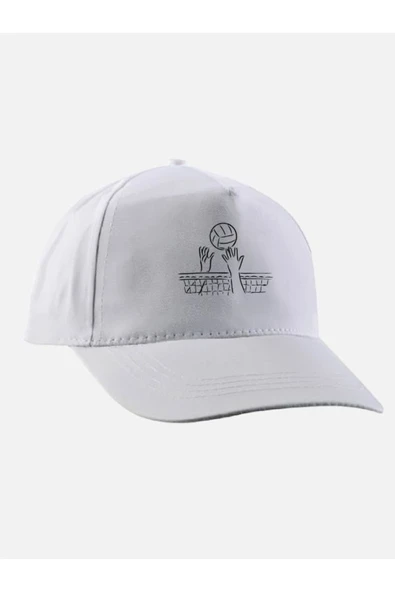 Özcan Tasarım Voleybol Baskılı Şapka - Voleybolcu Şapkası ürün görseli