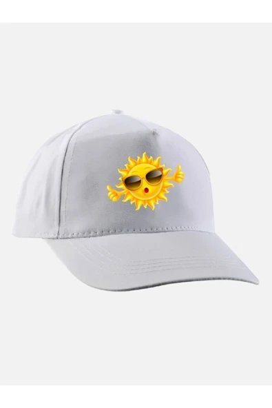 Özcan Tasarım Güneş Baskılı Şapka - Güneşli Şapka ürün görseli