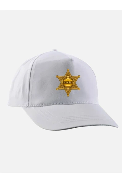 Özcan Tasarım Şerif Baskılı Şapka - Şerif Logolu Şapka ürün görseli