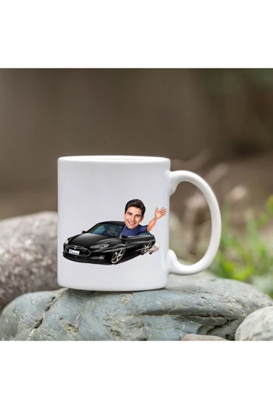 Özcan Tasarım Kişiye Özel Bardak - Karikatür Bardak - Erkek için Bardak ürün görseli