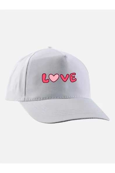 Özcan Tasarım Love Baskılı Şapka Love Yazılı Şapka - Aşk Şapkası ürün görseli