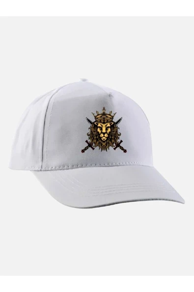 Özcan Tasarım Aslan Baskılı Şapka - Aslanlı Şapka ürün görseli
