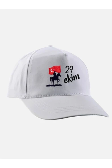 Özcan Tasarım 29 Ekim Baskılı Şapka - 29 Ekim Şapkası ürün görseli