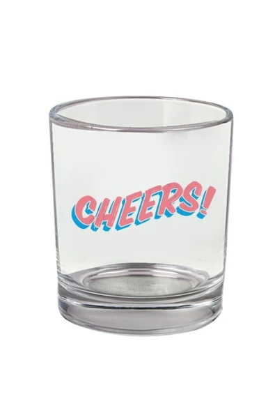 Özcan Tasarım Chers Yazılı Viski Bardağı - Chers Bardak ürün görseli