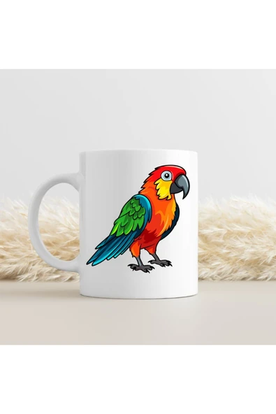 Özcan Tasarım Papağan Model Bardak - Papağanlı Bardak ürün görseli