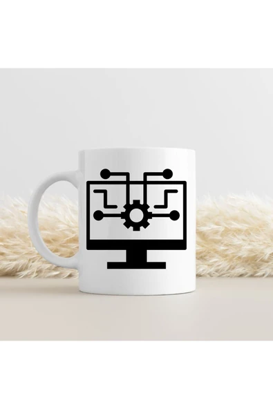 Özcan Tasarım Yazılımcı Bardağı - Mühendis Bardağı ürün görseli