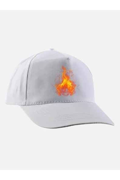 Özcan Tasarım Ateş Baskılı Şapka - Ateş Model Şapka ürün görseli