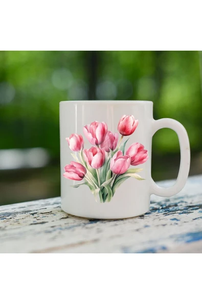 Özcan Tasarım Lale Model Bardak - Laleli Bardak ürün görseli