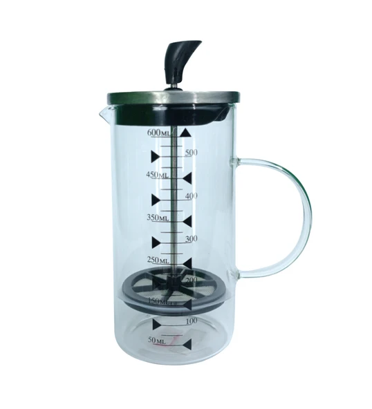 Cambu Borosilikat Cam French Press 3'ü 1 arada 600 ml - Resim 2