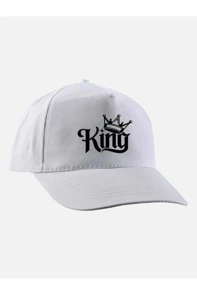 Özcan Tasarım King Baskılı Şapka - King Şapkası - Kral Şapkası ürün görseli