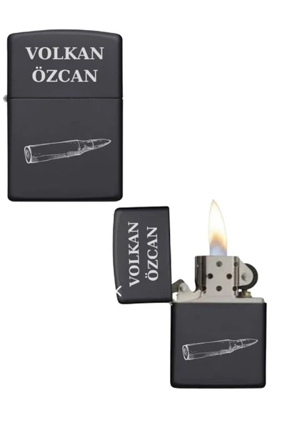 Özcan Tasarım Kişiye Özel Kurşun Baskılı Metal Çakmak ürün görseli