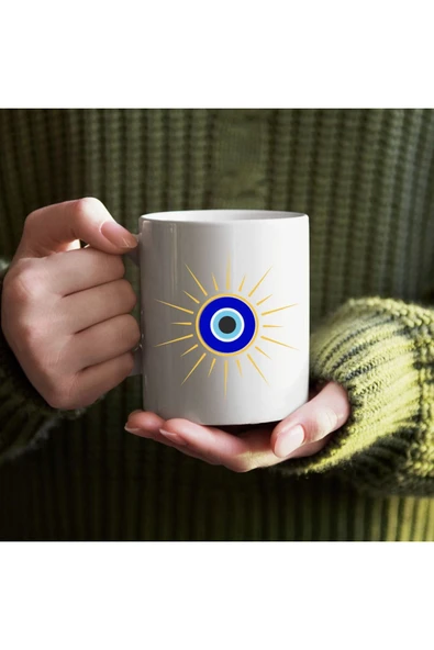 Özcan Tasarım Nazar Model Bardak - Nazar Boncuklu Bardak ürün görseli