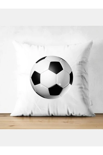 Özcan Tasarım Siyah Beyaz Kırlent Kılıfı - Fanatik Yastık Kılıfı ürün görseli