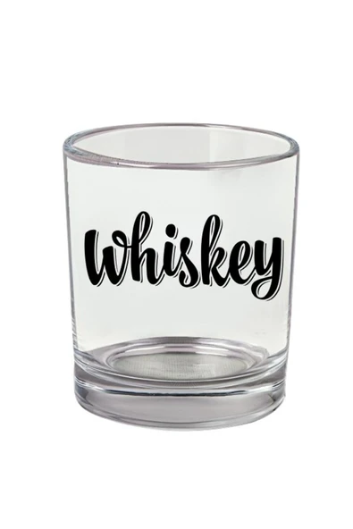 Özcan Tasarım Vhiskey Yazılı Viski Bardağı - Viski Bardak ürün görseli
