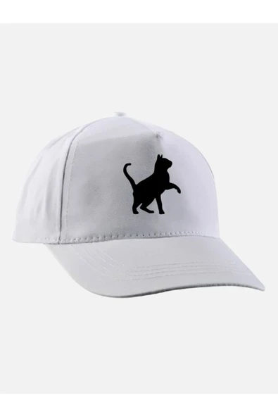 Özcan Tasarım Kedi Baskılı Şapka - Kedili Şapka ürün görseli