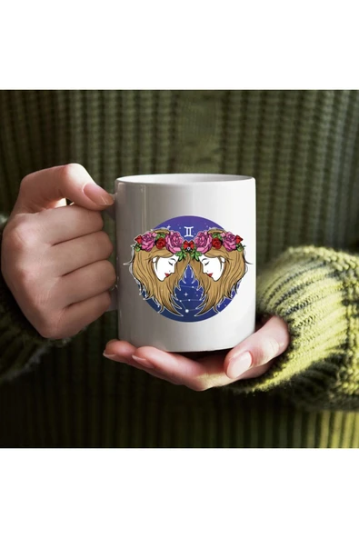 Özcan Tasarım İkizler Burcu Bardak - İkizler Bardağı ürün görseli