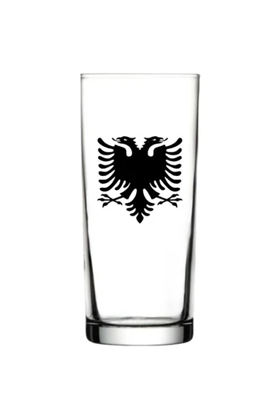 Özcan Tasarım Çift Başlı Kartal Baskılı Rakı Bardağı - Çift Başlı Kartallı Rakı Bardağı ürün görseli