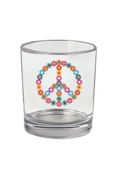 Özcan Tasarım Barış Sembollu Viski Bardağı - Sembollu Bardak ürün görseli