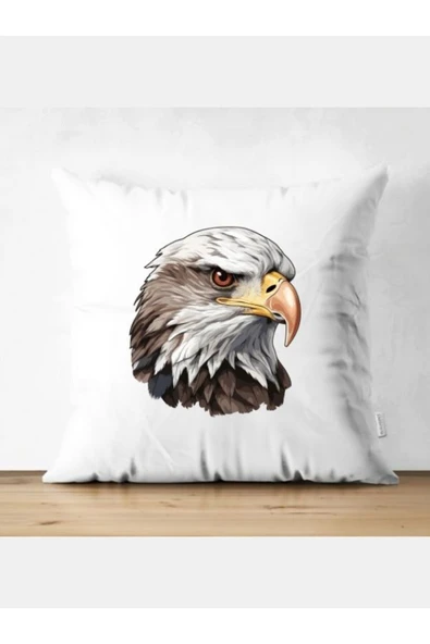 Özcan Tasarım Kartal Model Kırlent Kılıfı - Kartal Yastık Kılıfı ürün görseli