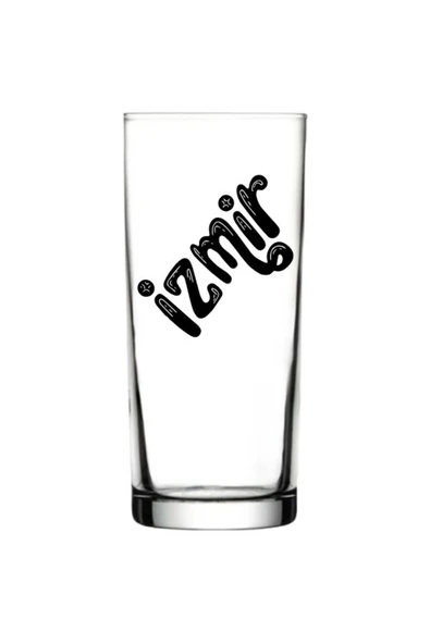 Özcan Tasarım İzmir Baskılı Rakı Bardağı - İzmirli Rakı Bardağı ürün görseli