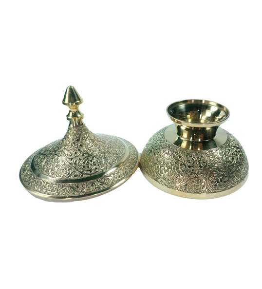 Gold Şekerlik İşlemeli 6" - Resim 4