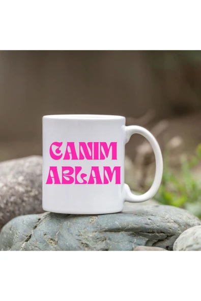 Özcan Tasarım Canım Ablam Bardağı - Canım Ablamlı Bardak ürün görseli