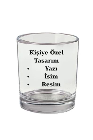 Özcan Tasarım Kişiye Özel Viski Bardağı - Baskılı Viski Bardağı - İsimli Viski Bardağı - Resimli Viski Bardağı ürün görseli