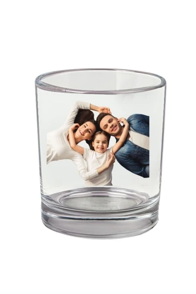 Özcan Tasarım Kişiye Özel Viski Bardağı - Baskılı Viski Bardağı - İsimli Viski Bardağı - Resimli Viski Bardağı - Resim 2