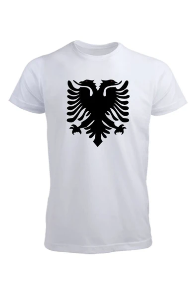 Özcan Tasarım Çift Başlı Kartal Baskılı Tişört ürün görseli