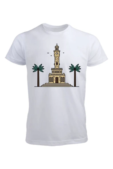 Özcan Tasarım İzmir Temalı Tişört ürün görseli